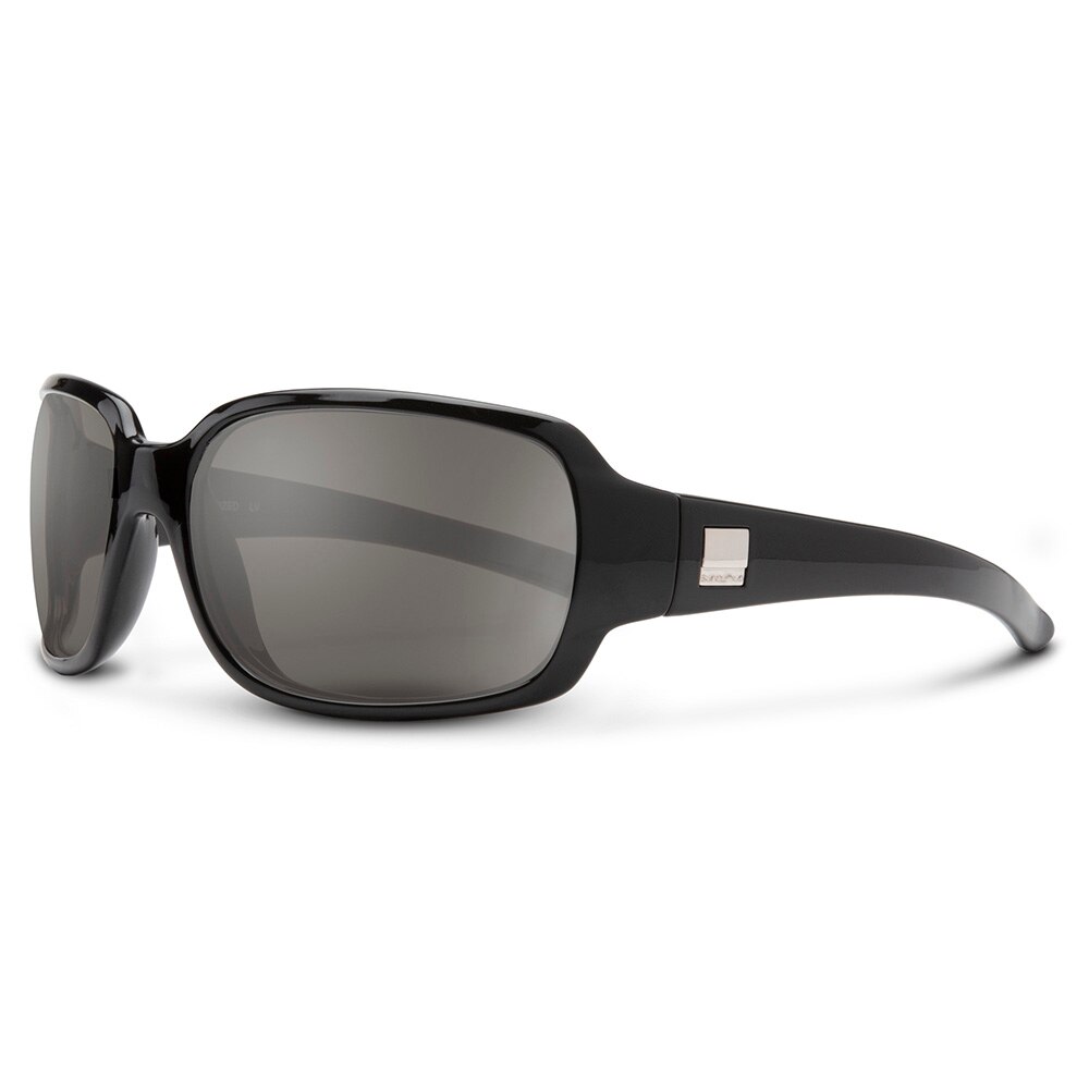 Suncloud Cookie Reader Sunglasses Women's in Black with Grey